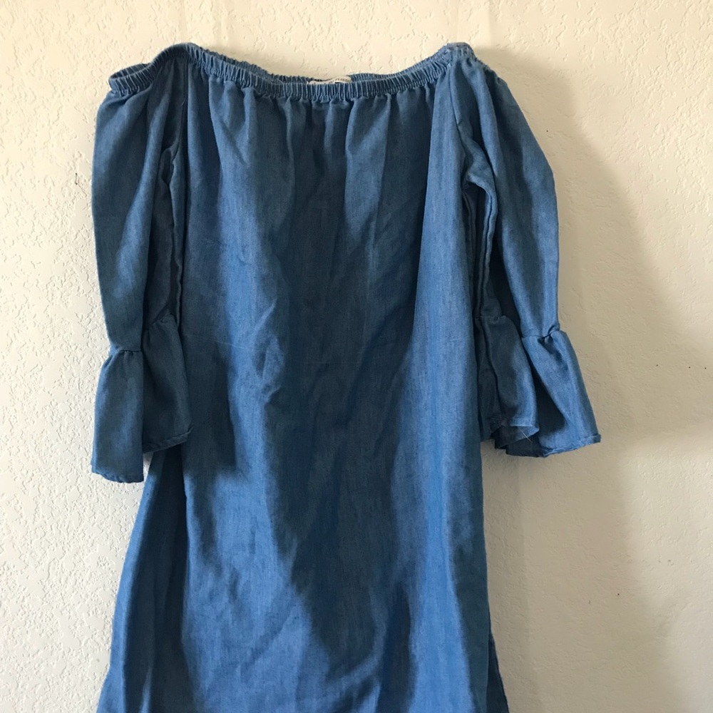 Off the shoulder dress